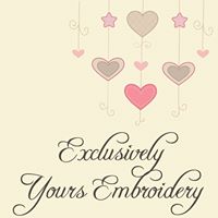 Exclusively Yours Embroidery